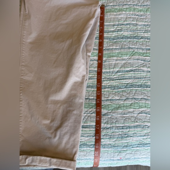 Crown & Ivy Tan Capris Relaxed Fit - Picture 5 of 5